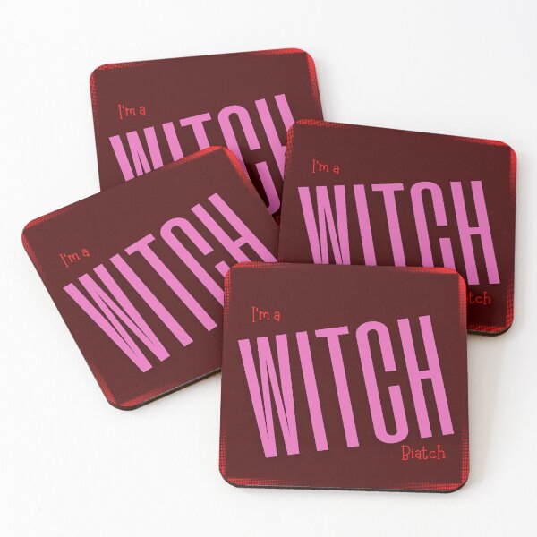 Item preview, I'm a witch  biatch halloween adult tshirt  designed and sold by Pugnaciousprint.