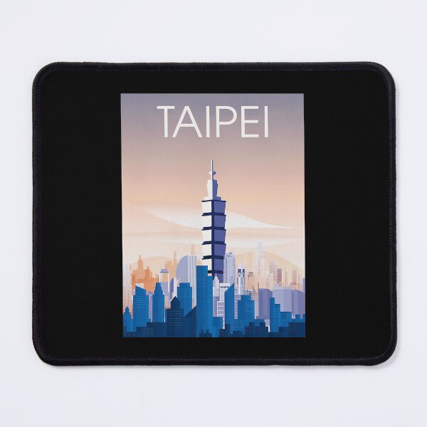 Item preview, Taipei Map Art World Travel Souvenir China Taiwan designed and sold by koscoscintod42.