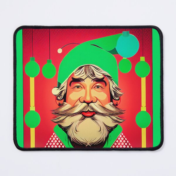 Aperçu de l'œuvre Pop Art Saint Nick créée et vendue par JustinKosch.