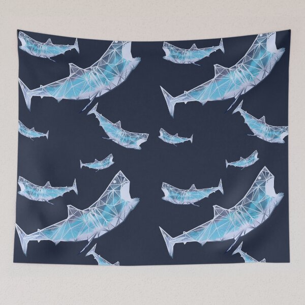 Item preview, Geometric Shark designed and sold by DesignsByJaycee.