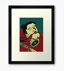 Quentin Tarantino Framed Print