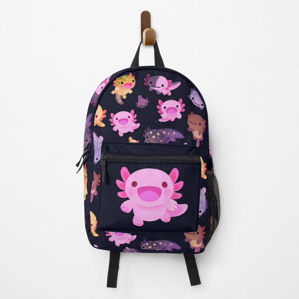 Happy axolotl Backpack