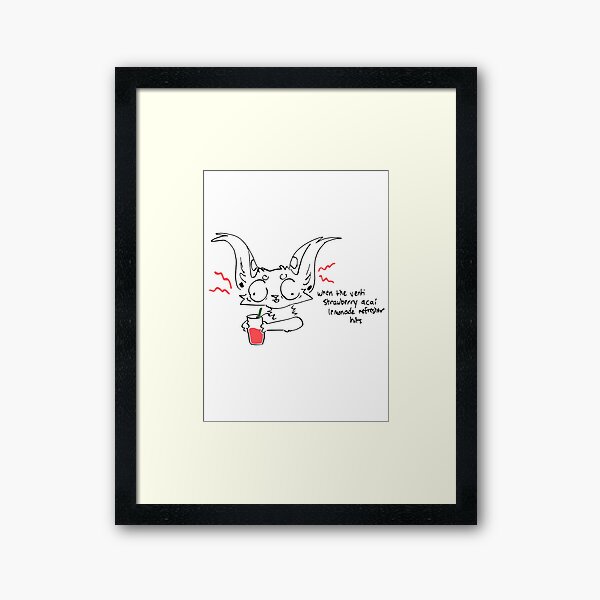 Item preview, Caffeinated Critter (w/Text) designed and sold by Ellie Nuckols.