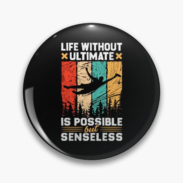 Item preview, Life Without Ultimate Is Possible But Senseless - Vintage Ultimate Frisbee Player designed and sold by T-shirt For You.