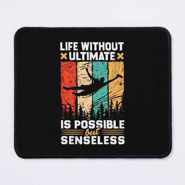 Item preview, Life Without Ultimate Is Possible But Senseless - Vintage Ultimate Frisbee Player designed and sold by T-shirt For You.