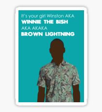 Winston Bishop Sticker