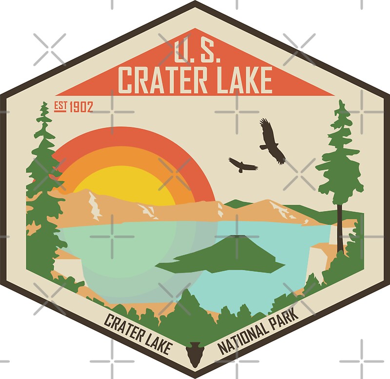 crater lake national park sweatshirt