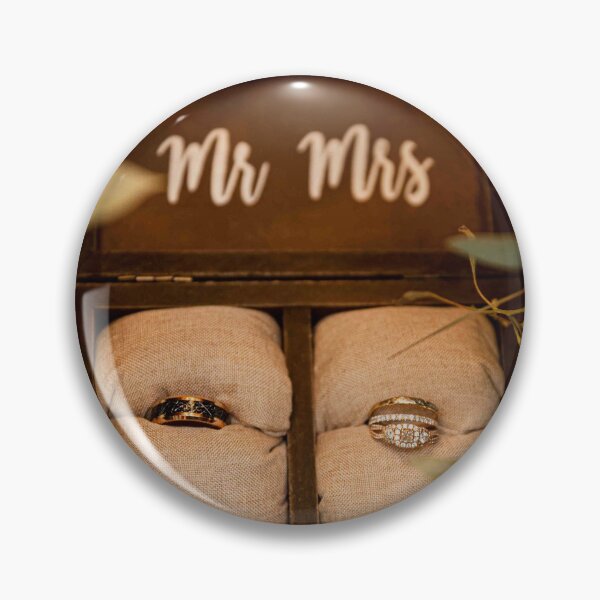 Item preview, Mr & Mrs wedding band set designed and sold by filmguyjames.