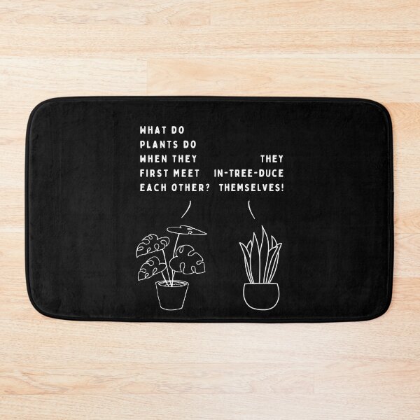 Item preview, Plant joke - What do plants do when they first meet each other? designed and sold by ani-eni.