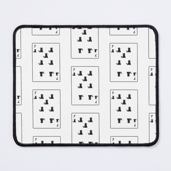 Item preview, Seven of cats playing card designed and sold by Amilaz.
