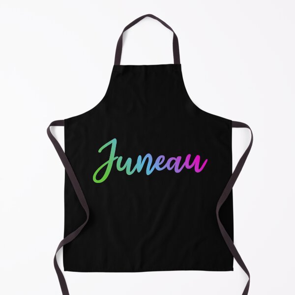 Item preview, Juneau USA - The City and Borough of Juneau - Juneau Alaska capital city - rainbow name of city - American city designed and sold by ALLURE-minimal.