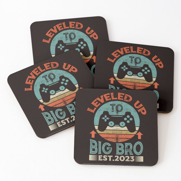 Item preview, Funny I Leveled Up To Big Bro 2023 Vintage Promoted To Big Bro 2023 designed and sold by Julien114.