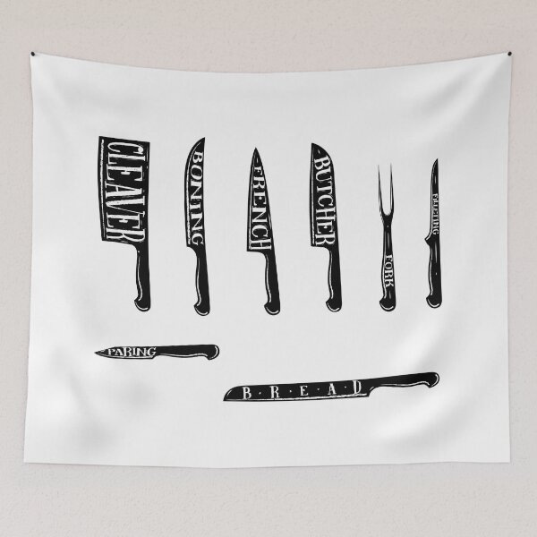 Item preview, Set of Kitchen Knives Sticker Pack designed and sold by ProtonProject.
