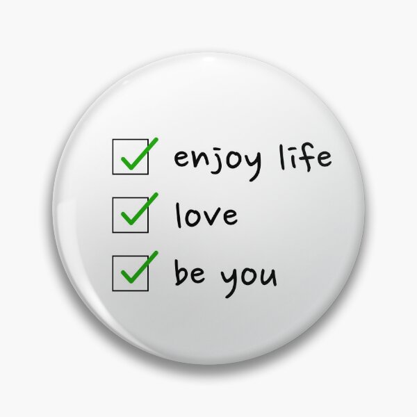 Item preview, To-do List - Enjoy life, love, be you designed and sold by cristianeart.