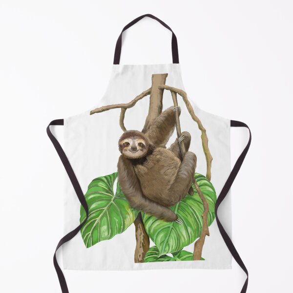 Item preview, Cute low Hanging Sloth on the Vine. designed and sold by TJHstudio.