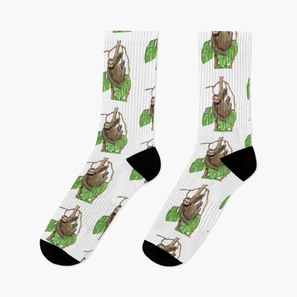 Item preview, Cute low Hanging Sloth on the Vine. designed and sold by TJHstudio.
