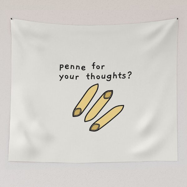 Item preview, penne for your thoughts? designed and sold by AprilCreations.