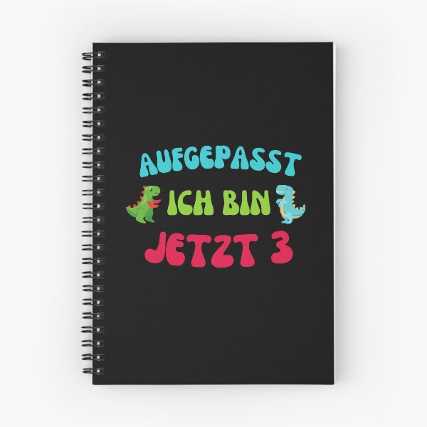 Item preview, Aufgepasst ich bin jetzt 3  designed and sold by Pixelish.