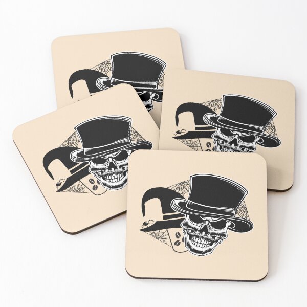 Item preview, Mafia with Coffee on halloween night designed and sold by monodeepsamanta.