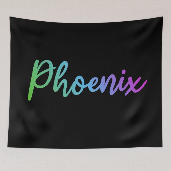 Item preview, Phoenix - Phoenix Arizona - Arizona capital city - rainbow name of city - American city designed and sold by ALLURE-minimal.