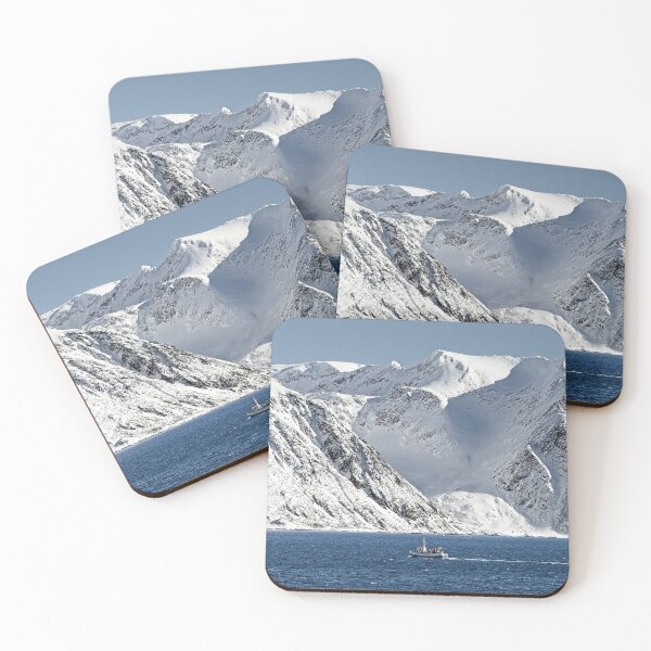 Item preview, Norway Winter Landscape - Sea Mountains and Snow designed and sold by Martyn R Arnold Fine Art Nature & Landscape Photography.