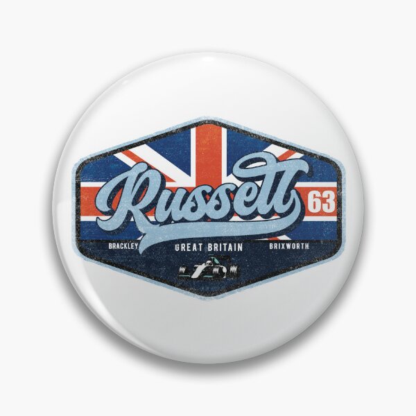 Item preview, G. Russell #63 Racing Badge designed and sold by Numero14.