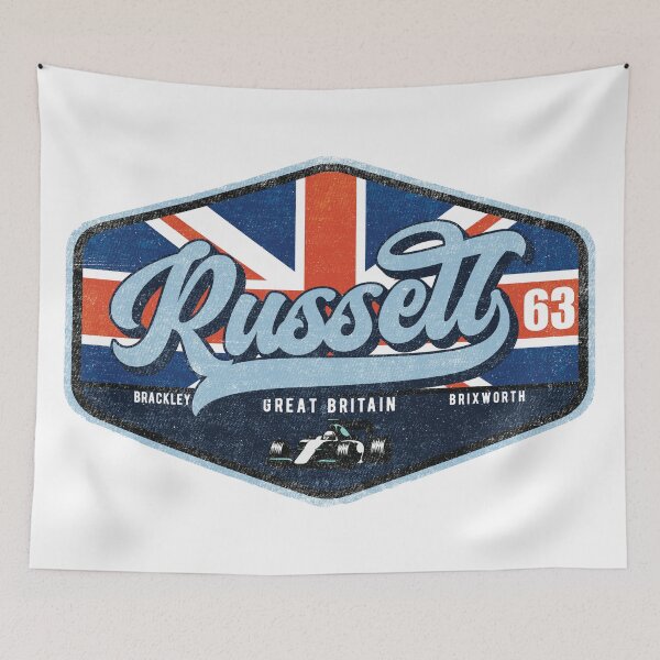 Item preview, G. Russell #63 Racing Badge designed and sold by Numero14.