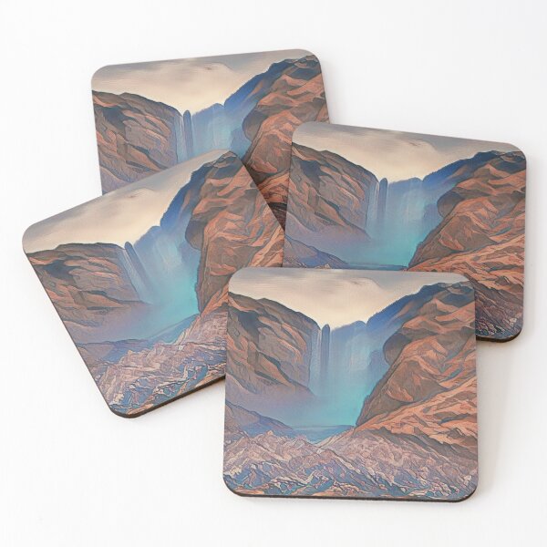 Item preview, PhotoArt Skogafoss designed and sold by The Bored Giraffe.