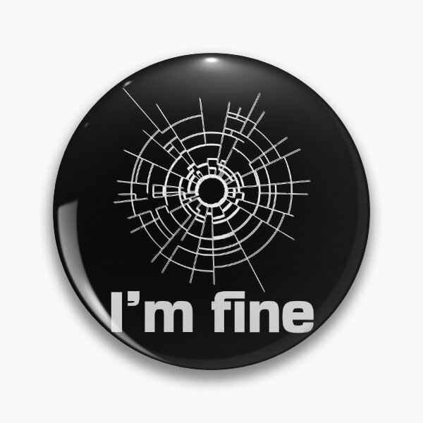 Item preview, I'm fine  designed and sold by arkantus.
