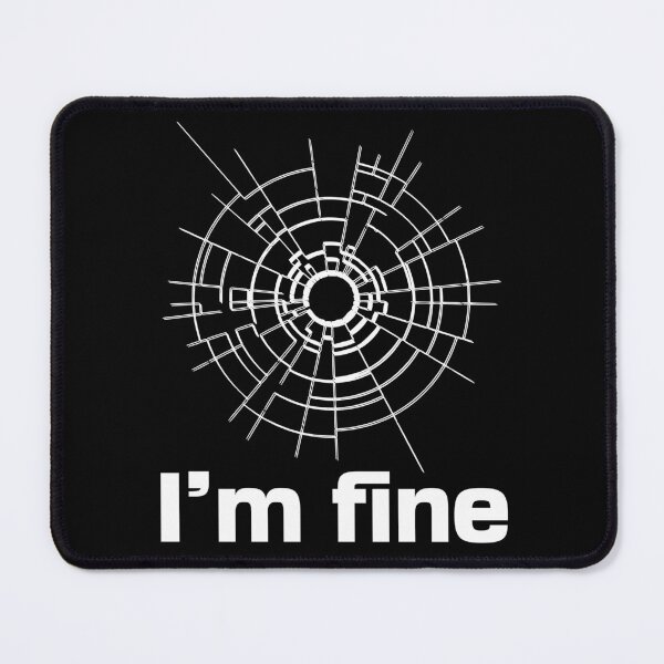 Item preview, I'm fine  designed and sold by arkantus.