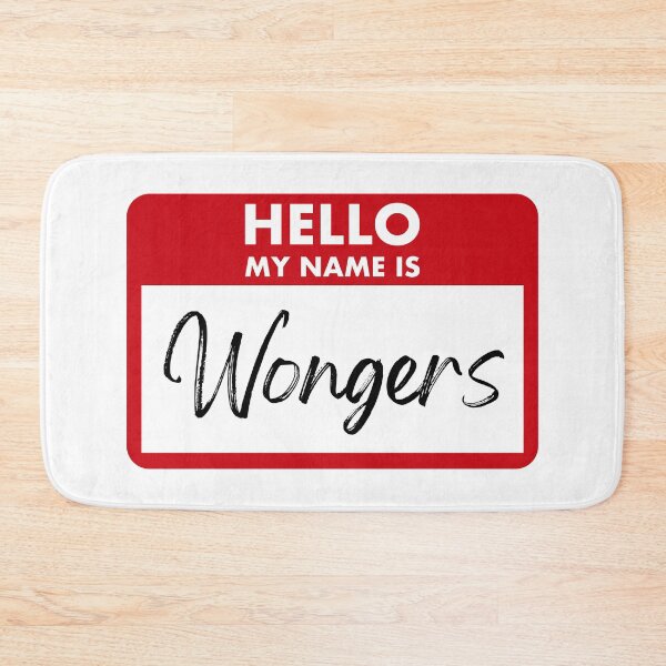 Item preview, Wongers Name Tag designed and sold by LatterDaze.