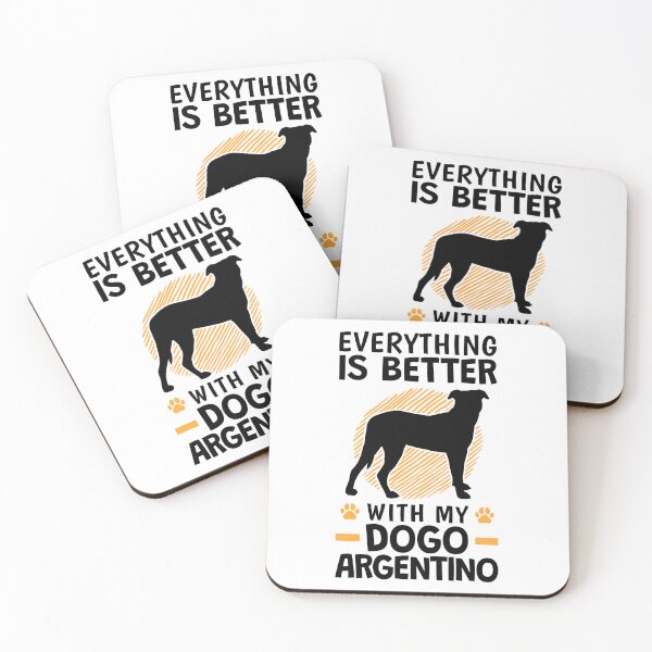 Item preview, Everything is better with a Dogo Argentino designed and sold by madgrfx.