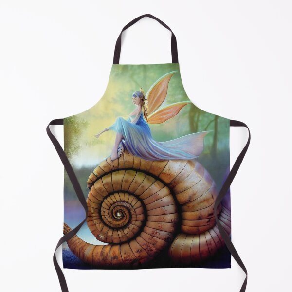 Item preview, Faerie Riding A Snail designed and sold by fairytailsaiart.