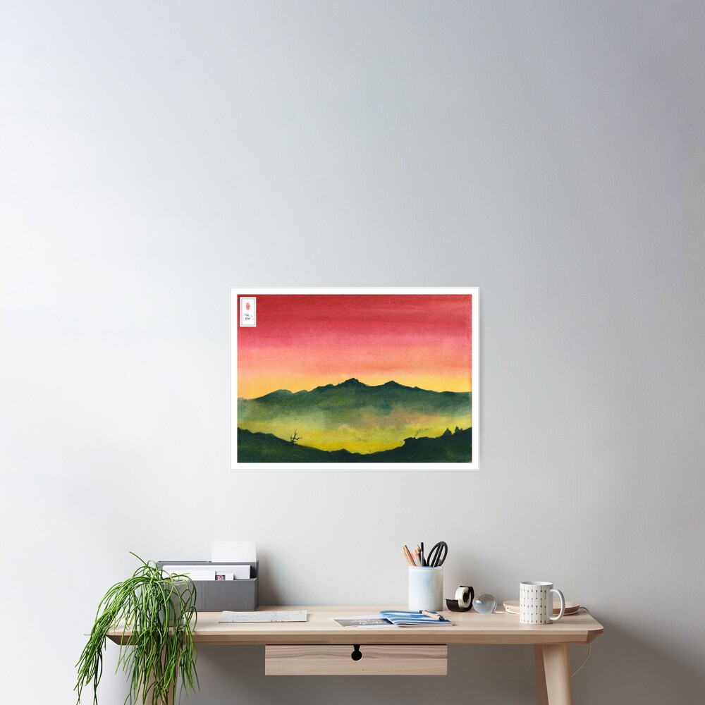Red Dusk Poster