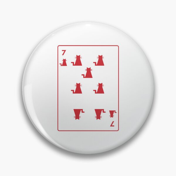 Item preview, Seven of cats playing card designed and sold by Amilaz.
