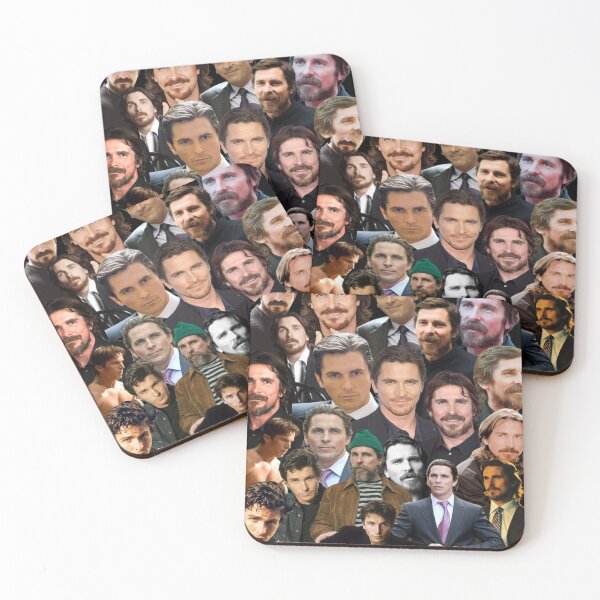 Item preview, christian bale photo collage designed and sold by T-shirtakStore.