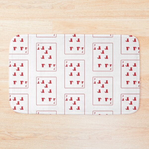 Item preview, Seven of cats playing card designed and sold by Amilaz.