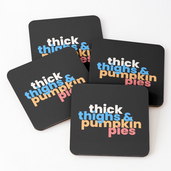 Item preview, Thick Thighs and Pumpkin pies | Thanksgiving 2022 designed and sold by BloompodDesigns.
