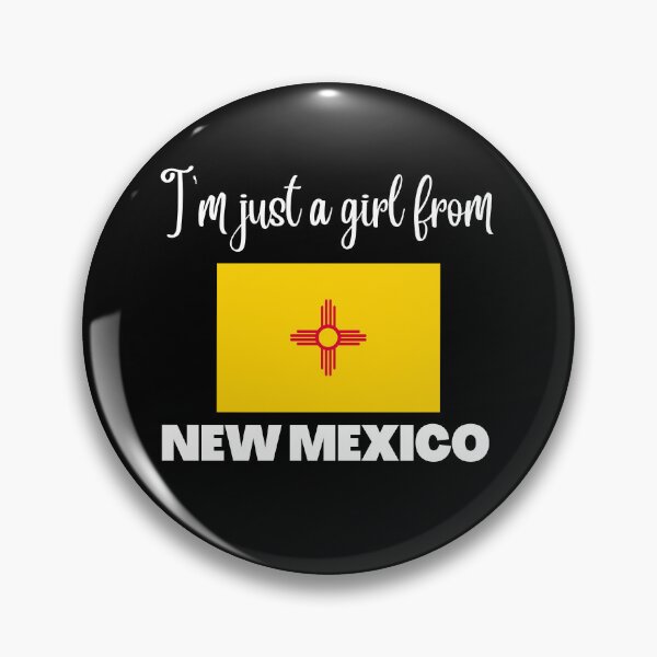 Item preview, I’m just a girl from New Mexico- State pride design for women and girls designed and sold by DesignsByDaddy.