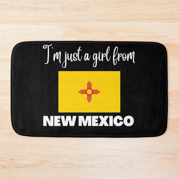 Item preview, I’m just a girl from New Mexico- State pride design for women and girls designed and sold by DesignsByDaddy.