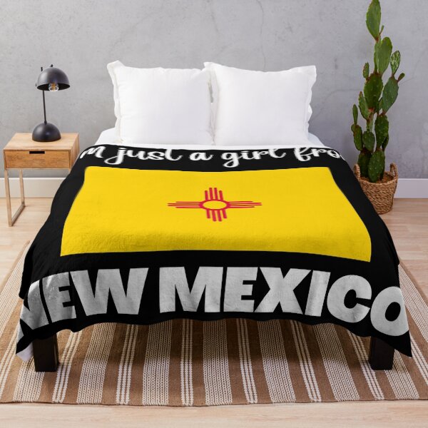 Item preview, I’m just a girl from New Mexico- State pride design for women and girls designed and sold by DesignsByDaddy.