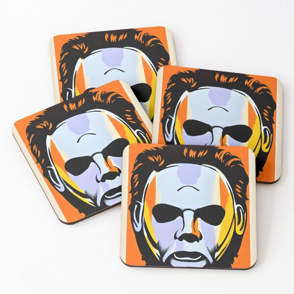 Item preview, Halloween Serial Killer Spooky Mask Murderer Pop Art designed and sold by Horrorscape.