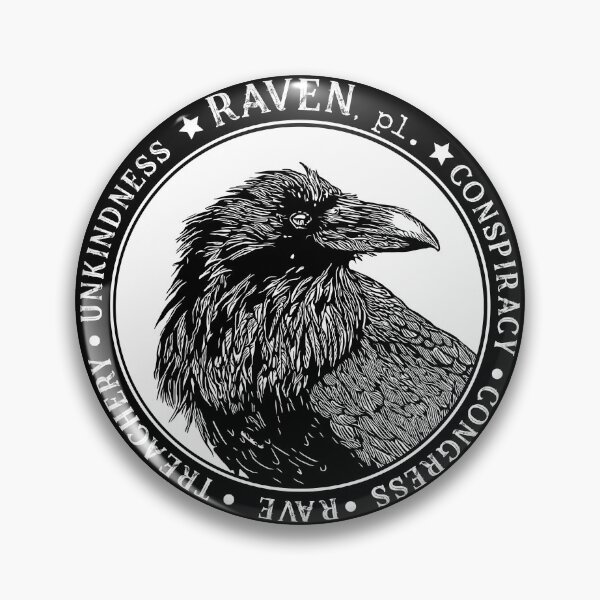 Item preview, Raven - Names for Groups of Ravens designed and sold by HaggisVitae.