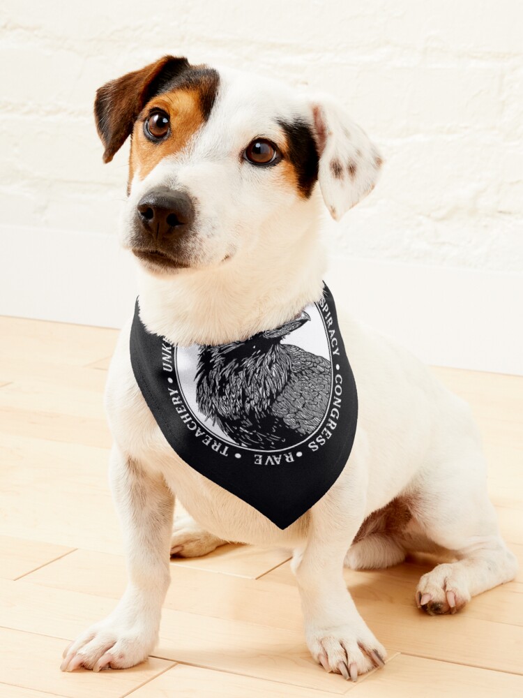 'Raven - Names for Groups of Ravens' Pet Bandana for Sale by haggisvitae