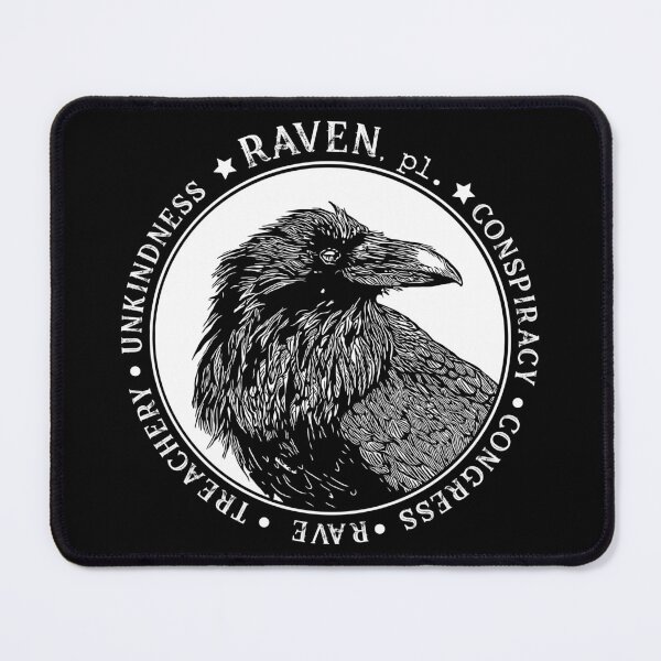 Item preview, Raven - Names for Groups of Ravens designed and sold by HaggisVitae.