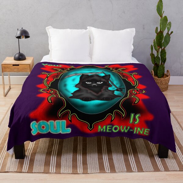 Item preview, Black Cat Grim Reaper designed and sold by clintondesigns6.
