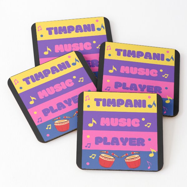 Item preview, Vintage Timpani Player Music designed and sold by SYA-Design.