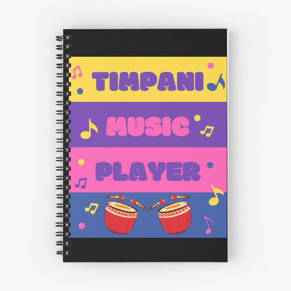 Item preview, Vintage Timpani Player Music designed and sold by SYA-Design.