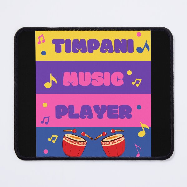 Item preview, Vintage Timpani Player Music designed and sold by SYA-Design.