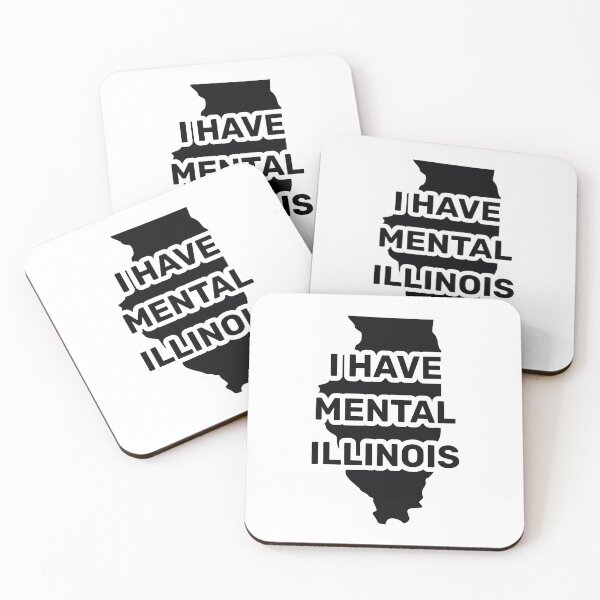 Item preview, I have mental Illinois funny joke usa state designed and sold by absolutdesign.